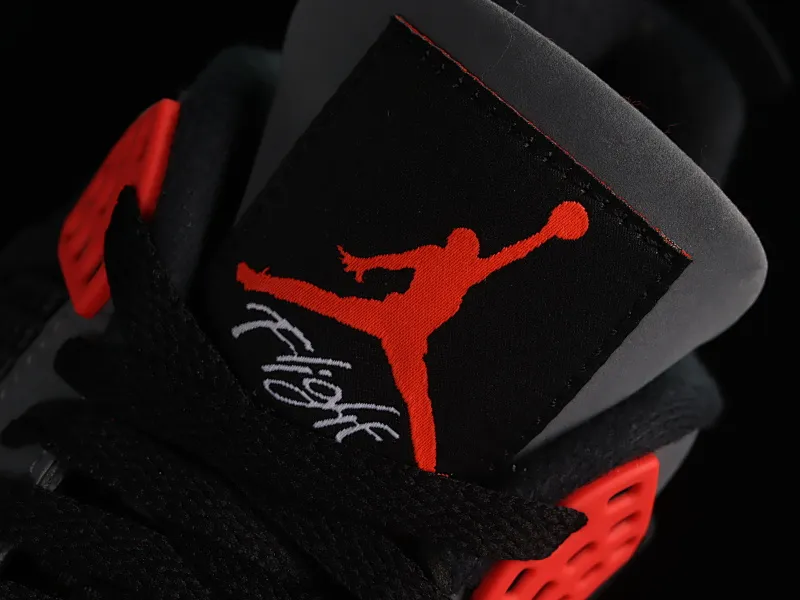 All categories Air Jordan Jordan series basketball shoes Air Jordan 4 LJR version Air Jordan 4 Retro "Infrared" AJ4 Joe 4 black gray infrared DH6927-061